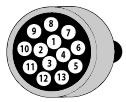 13-polige jeager