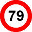 Snelheidsindex: 79 km/u