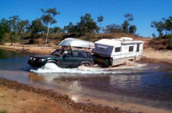 In Australie worden andere eisen gesteld aan auto en caravan dan in Europa