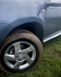 Duster in Limburgse löss, langzaam