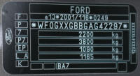 Mondeo 1.6 EcoBoost.1600 kg maximum trekgewicht