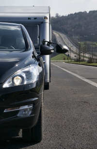 Caravantrekker Peugeot 508 in de aanslag
