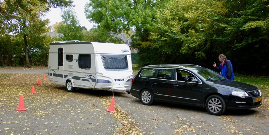 Onze caravancursussen gaaan veel verder dan allen manoeuvreren